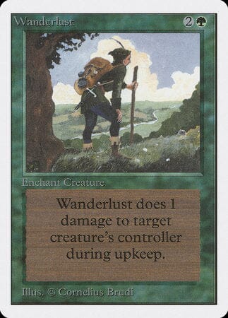 Wanderlust [Unlimited Edition] MTG Single Magic: The Gathering  | Multizone: Comics And Games