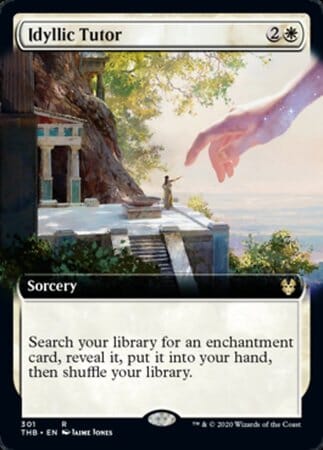 Idyllic Tutor (Extended Art) [Theros Beyond Death] MTG Single Magic: The Gathering  | Multizone: Comics And Games