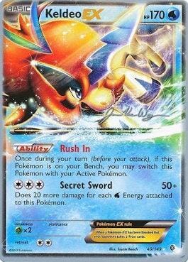 Keldeo EX (49/149) (HonorStoise - Jacob Van Wagner) [World Championships 2015] Pokemon Single Pokémon  | Multizone: Comics And Games