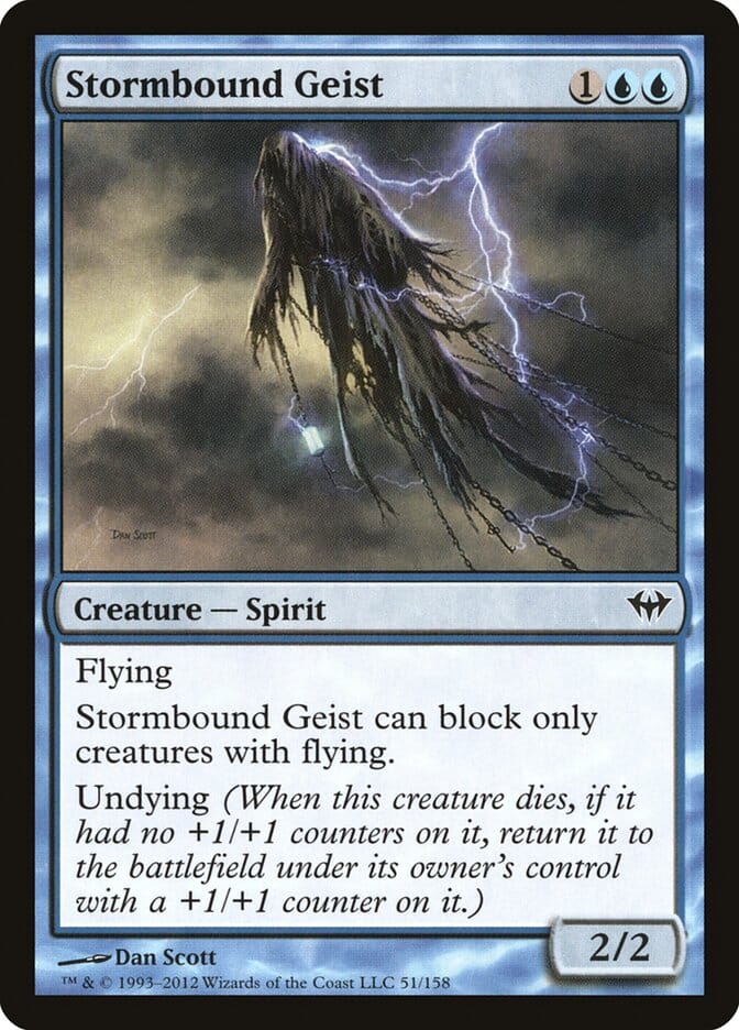Stormbound Geist [Dark Ascension] MTG Single Magic: The Gathering  | Multizone: Comics And Games