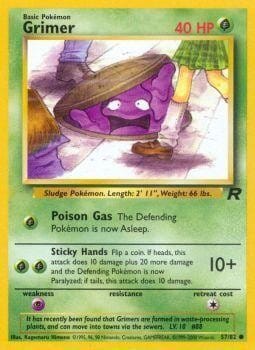 Grimer (57/82) [Team Rocket Unlimited] Pokemon Single Pokémon  | Multizone: Comics And Games