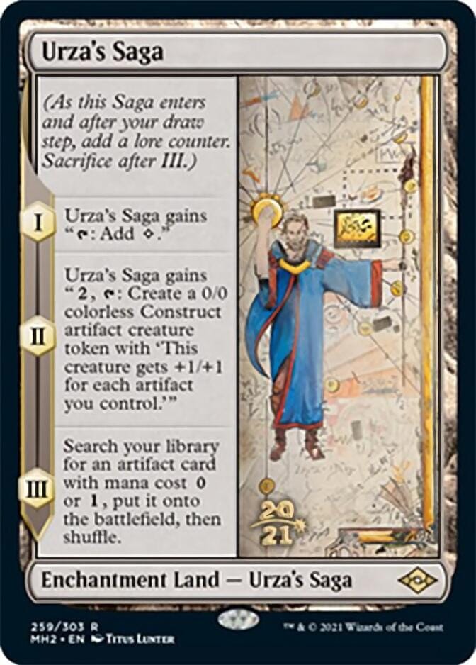 Urza's Saga [Modern Horizons 2 Prerelease Promos] MTG Single Magic: The Gathering  | Multizone: Comics And Games