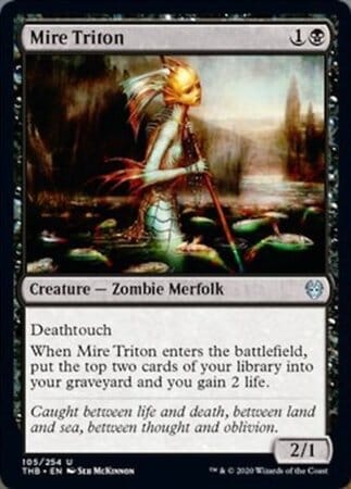 Mire Triton [Theros Beyond Death] MTG Single Magic: The Gathering  | Multizone: Comics And Games