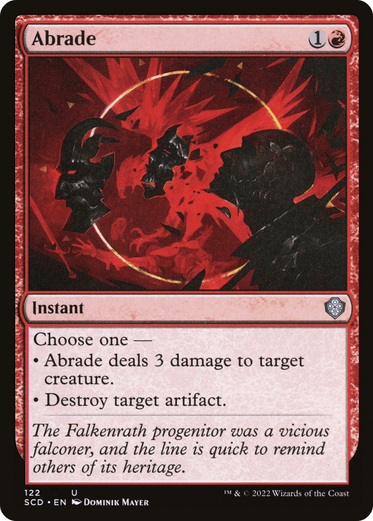 Abrade [Starter Commander Decks] MTG Single Magic: The Gathering  | Multizone: Comics And Games