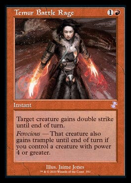 Temur Battle Rage (Timeshifted) [Time Spiral Remastered] MTG Single Magic: The Gathering  | Multizone: Comics And Games