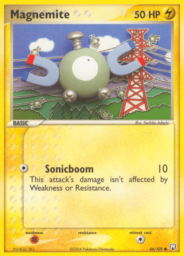 Magnemite (66/109) [EX: Team Rocket Returns] Pokemon Single Pokémon  | Multizone: Comics And Games