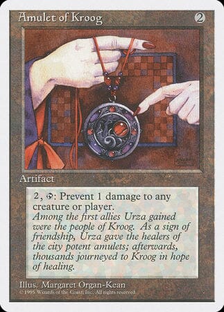 Amulet of Kroog [Fourth Edition] MTG Single Magic: The Gathering  | Multizone: Comics And Games