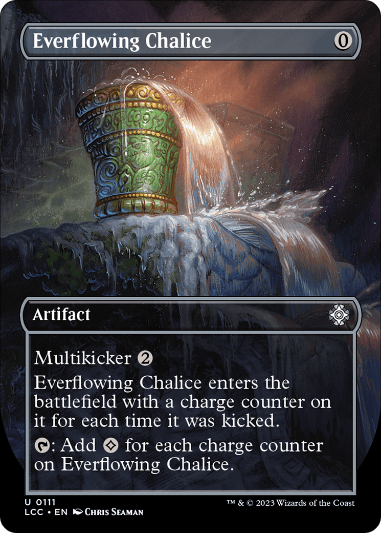 Everflowing Chalice (Borderless) [The Lost Caverns of Ixalan Commander] MTG Single Magic: The Gathering  | Multizone: Comics And Games