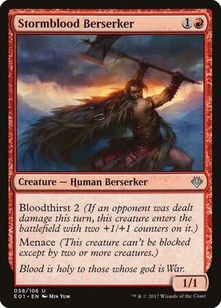 Stormblood Berserker [Archenemy: Nicol Bolas] MTG Single Magic: The Gathering  | Multizone: Comics And Games