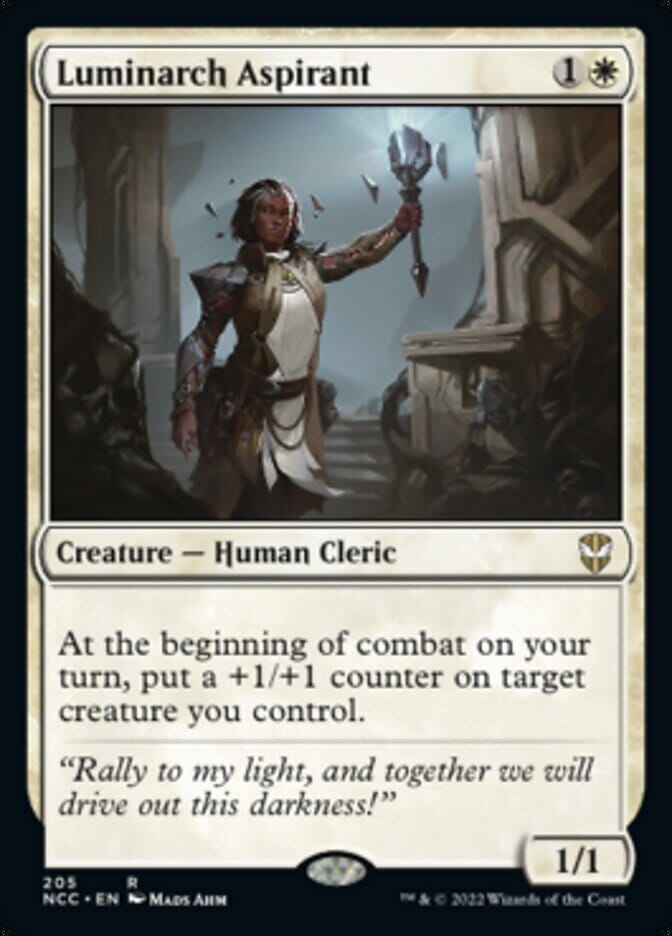 Luminarch Aspirant [Streets of New Capenna Commander] MTG Single Magic: The Gathering  | Multizone: Comics And Games