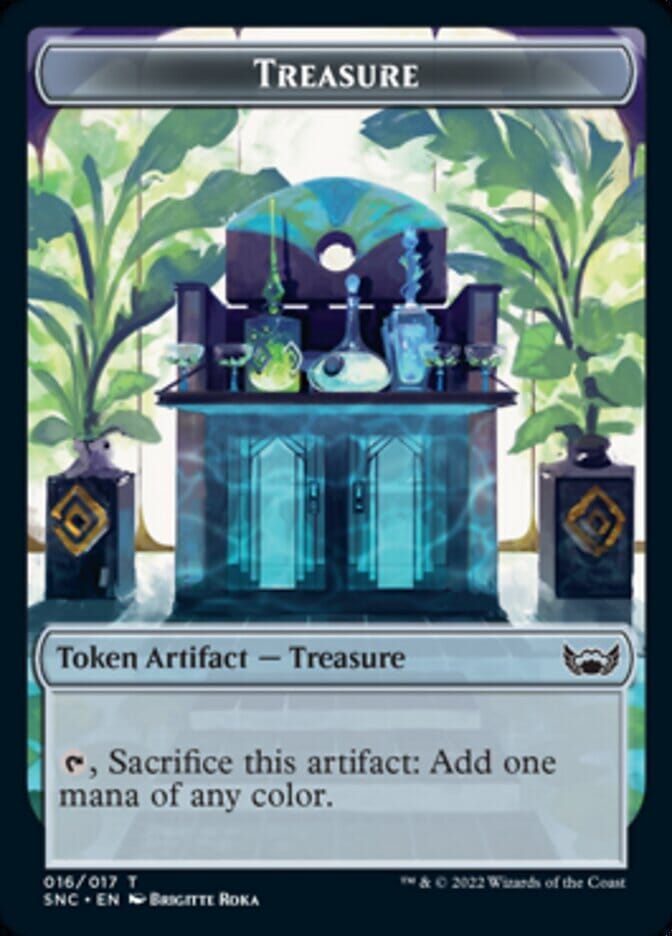 Treasure Token (016) [Streets of New Capenna Tokens] MTG Single Magic: The Gathering  | Multizone: Comics And Games