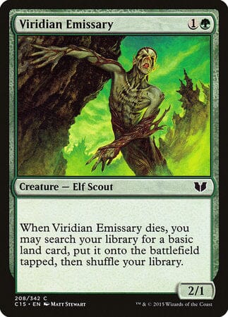 Viridian Emissary [Commander 2015] MTG Single Magic: The Gathering  | Multizone: Comics And Games