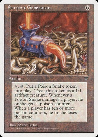 Serpent Generator [Chronicles] MTG Single Magic: The Gathering  | Multizone: Comics And Games