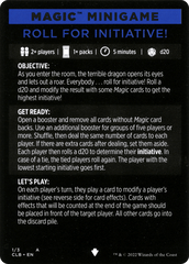 Roll for Initiative! (Magic Minigame) [Commander Legends: Battle for Baldur's Gate Minigame] MTG Single Magic: The Gathering  | Multizone: Comics And Games