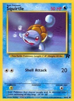 Squirtle (68/82) [Team Rocket Unlimited] Pokemon Single Pokémon  | Multizone: Comics And Games