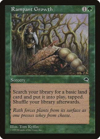 Rampant Growth [Tempest] MTG Single Magic: The Gathering  | Multizone: Comics And Games