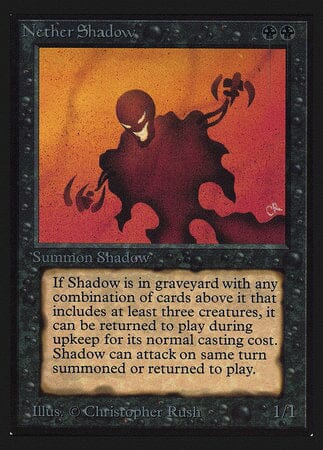 Nether Shadow (IE) [Intl. Collectors’ Edition] MTG Single Magic: The Gathering  | Multizone: Comics And Games