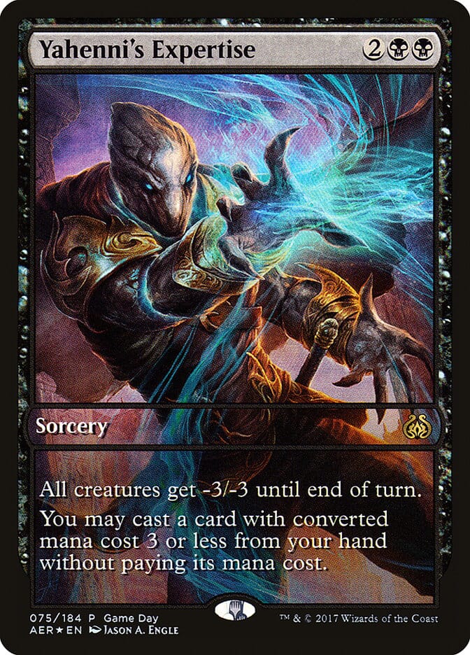 Yahenni's Expertise (Game Day) [Aether Revolt Promos] MTG Single Magic: The Gathering  | Multizone: Comics And Games
