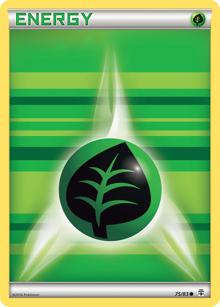 Grass Energy (75/83) [XY: Generations] Pokemon Single Pokémon  | Multizone: Comics And Games