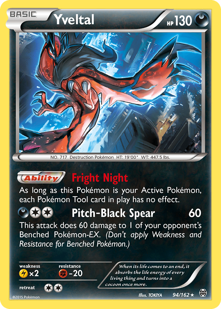 Yveltal (94/162) [XY: BREAKthrough] Pokemon Single Pokémon  | Multizone: Comics And Games