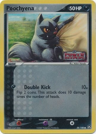 Poochyena (58/108) (Stamped) [EX: Power Keepers] Pokemon Single Pokémon  | Multizone: Comics And Games