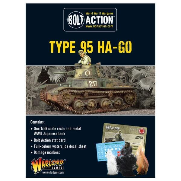 Type 95 HA-GO Bolt Action Warlord Games  | Multizone: Comics And Games