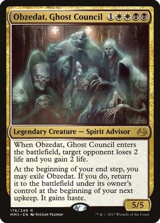 Obzedat, Ghost Council [Modern Masters 2017] MTG Single Magic: The Gathering  | Multizone: Comics And Games