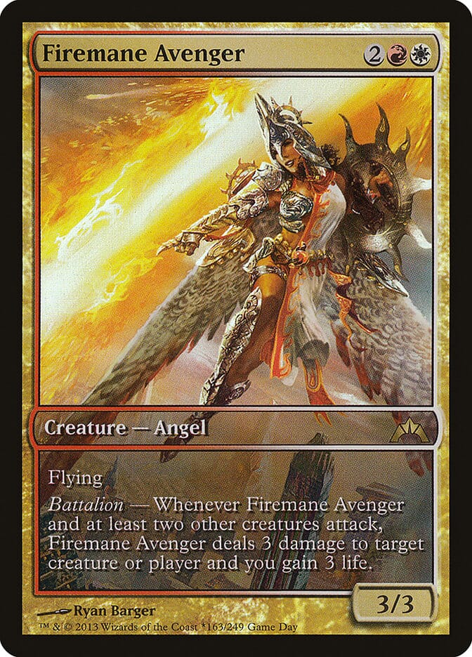 Firemane Avenger (Game Day) [Gatecrash Promos] MTG Single Magic: The Gathering  | Multizone: Comics And Games