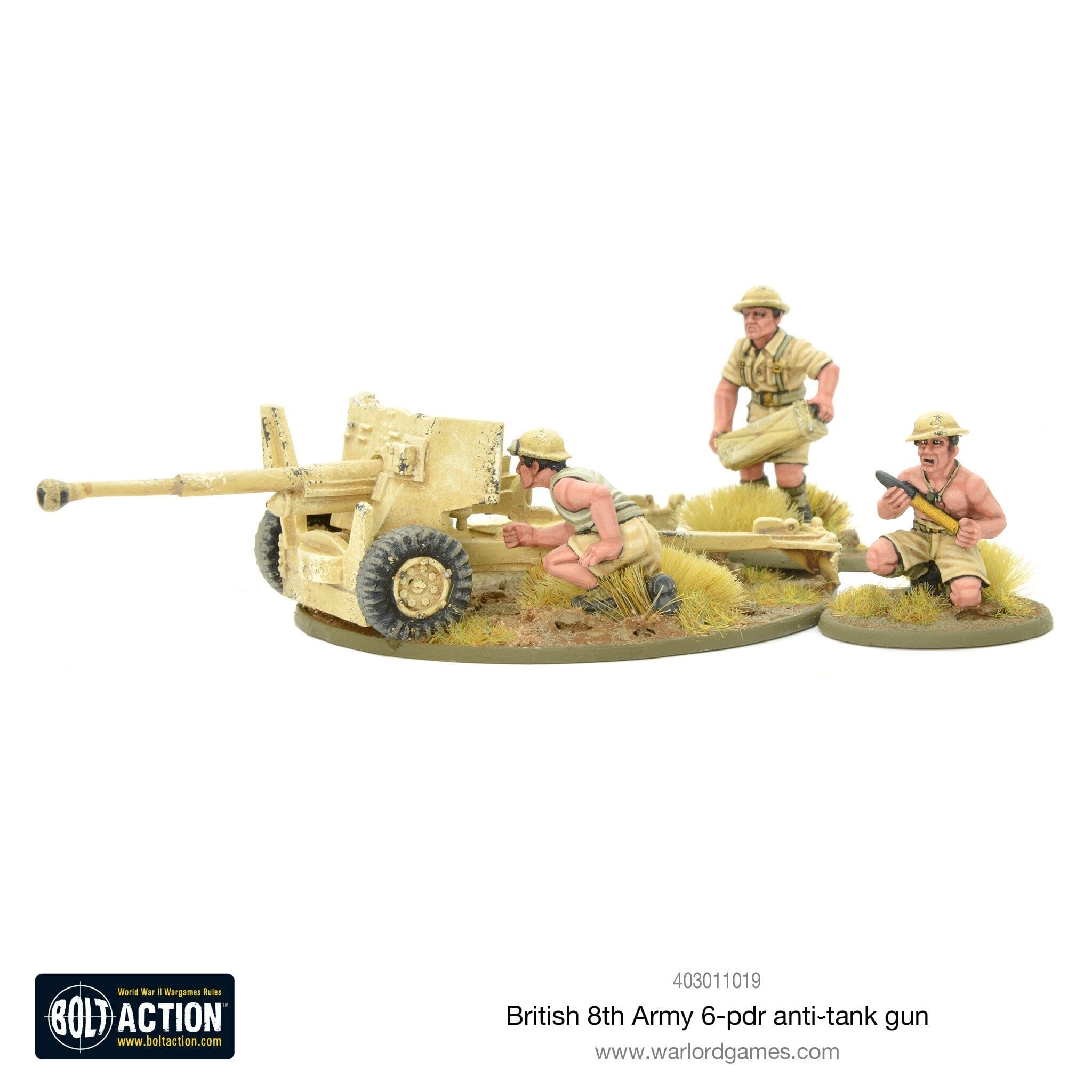 british army 6 pounder Bolt Action Warlord Games  | Multizone: Comics And Games