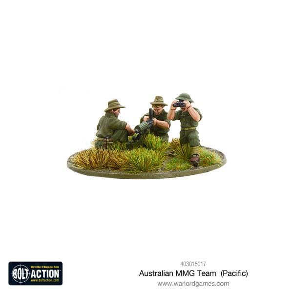 Australian MMG team Bolt Action Warlord Games  | Multizone: Comics And Games