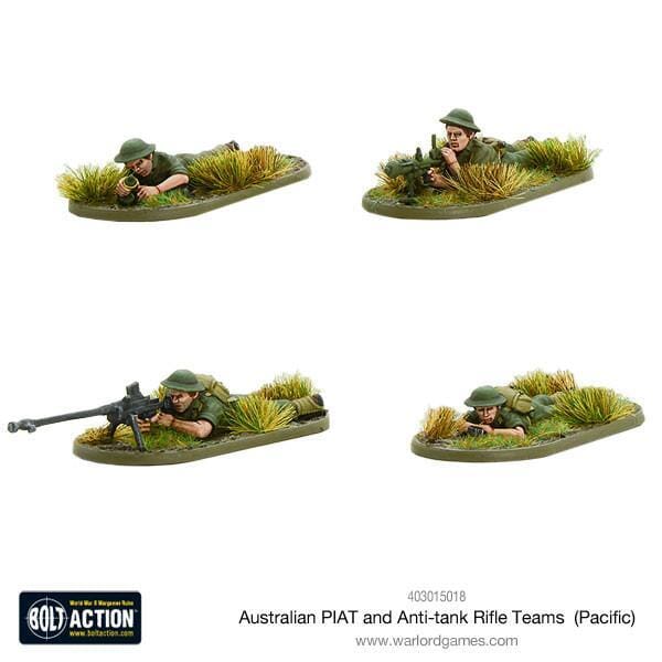 Australian PIAT and Anti-tank rifle Teams (pacific) Bolt Action Warlord Games  | Multizone: Comics And Games