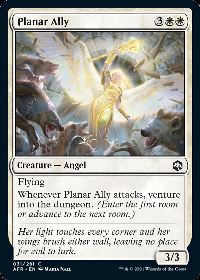 Planar Ally [Dungeons & Dragons: Adventures in the Forgotten Realms] MTG Single Magic: The Gathering  | Multizone: Comics And Games