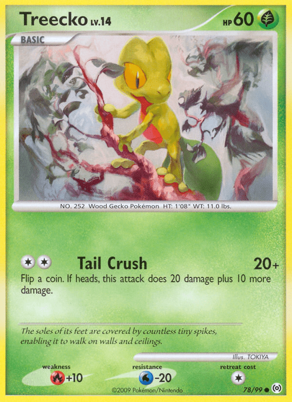 Treecko (78/99) [Platinum: Arceus] Pokemon Single Pokémon  | Multizone: Comics And Games