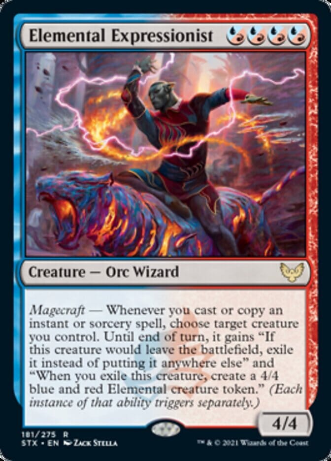 Elemental Expressionist [Strixhaven: School of Mages] MTG Single Magic: The Gathering  | Multizone: Comics And Games