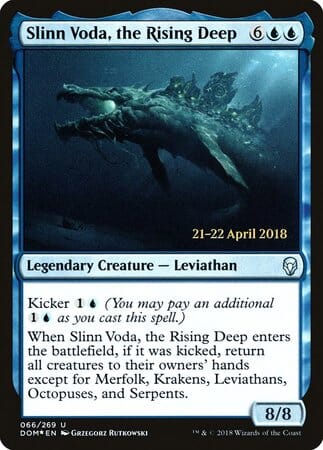 Slinn Voda, the Rising Deep [Dominaria Promos] MTG Single Magic: The Gathering  | Multizone: Comics And Games