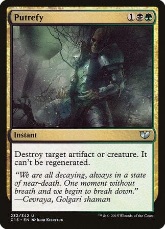 Putrefy [Commander 2015] MTG Single Magic: The Gathering  | Multizone: Comics And Games