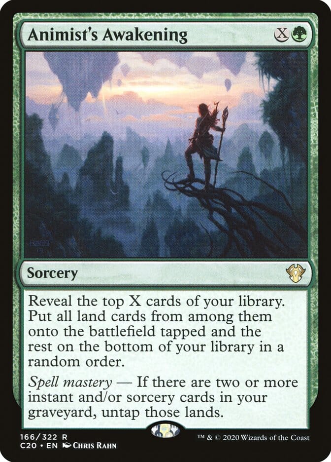 Animist's Awakening [Commander 2020] MTG Single Magic: The Gathering  | Multizone: Comics And Games