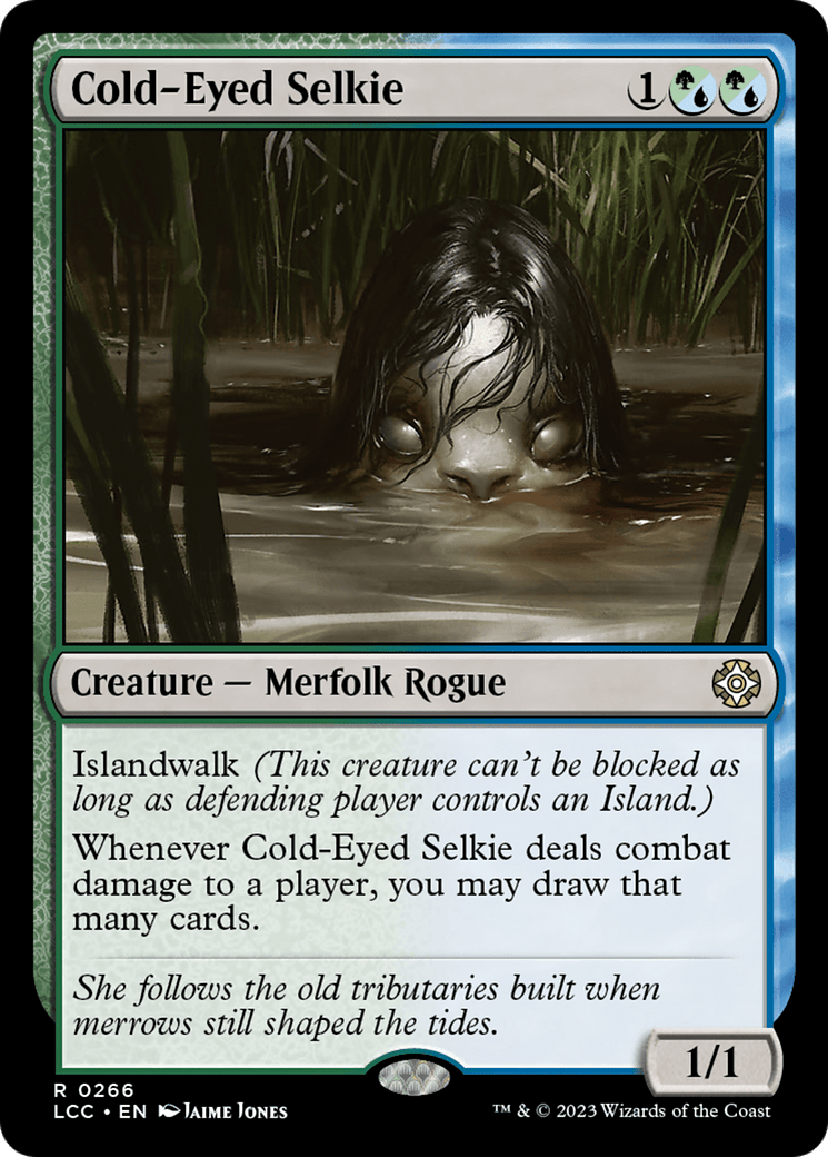 Cold-Eyed Selkie [The Lost Caverns of Ixalan Commander] MTG Single Magic: The Gathering  | Multizone: Comics And Games