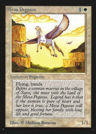 Mesa Pegasus (IE) [Intl. Collectors’ Edition] MTG Single Magic: The Gathering  | Multizone: Comics And Games