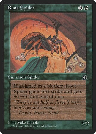 Root Spider [Homelands] MTG Single Magic: The Gathering  | Multizone: Comics And Games