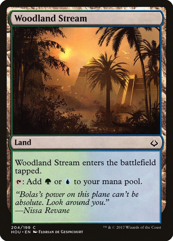 Woodland Stream [Hour of Devastation] MTG Single Magic: The Gathering  | Multizone: Comics And Games