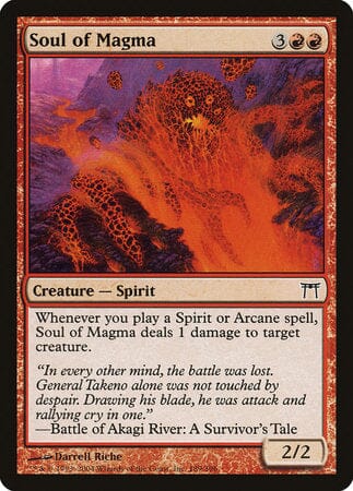 Soul of Magma [Champions of Kamigawa] MTG Single Magic: The Gathering  | Multizone: Comics And Games
