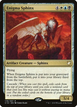 Enigma Sphinx [Commander 2018] MTG Single Magic: The Gathering  | Multizone: Comics And Games