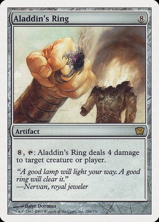 Aladdin's Ring [Ninth Edition] MTG Single Magic: The Gathering  | Multizone: Comics And Games