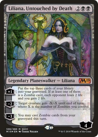 Liliana, Untouched by Death (SDCC 2018 EXCLUSIVE) [San Diego Comic-Con 2018] MTG Single Magic: The Gathering  | Multizone: Comics And Games