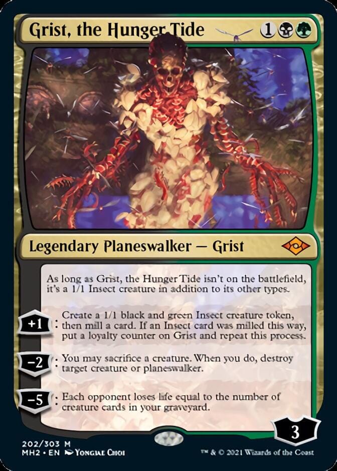 Grist, the Hunger Tide [Modern Horizons 2] MTG Single Magic: The Gathering  | Multizone: Comics And Games