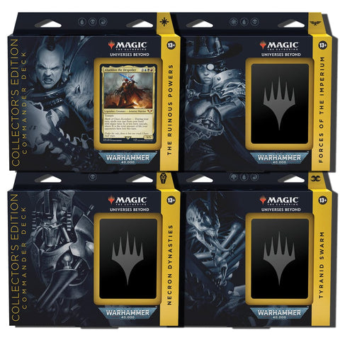 COLLECTOR'S EDITION Warhammer 40k commander decks (FULL FOIL) – Multizone: Comics And Games