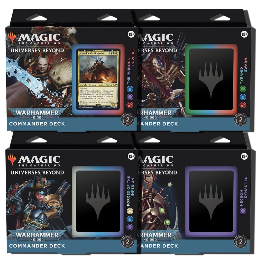 Warhammer 40k commander decks (NON FOIL) Multizone: Comics And Games Warhammer 40k commander decks (NON FOIL) Multizone: Comics And Games