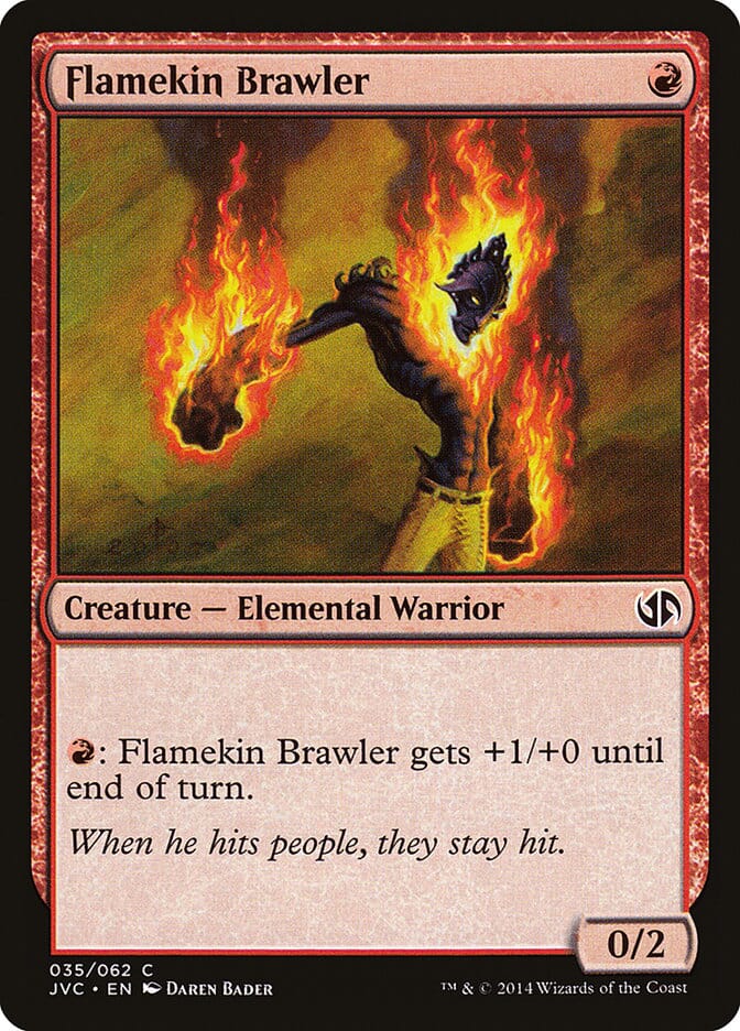 Flamekin Brawler [Duel Decks Anthology] MTG Single Magic: The Gathering  | Multizone: Comics And Games