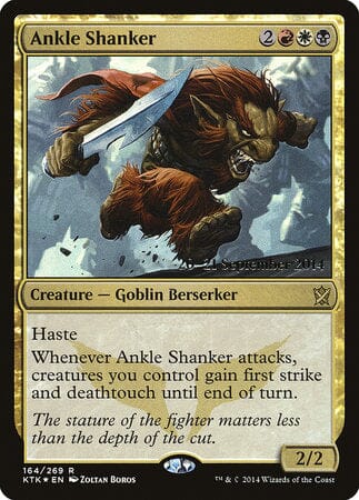Ankle Shanker [Khans of Tarkir Promos] MTG Single Magic: The Gathering  | Multizone: Comics And Games